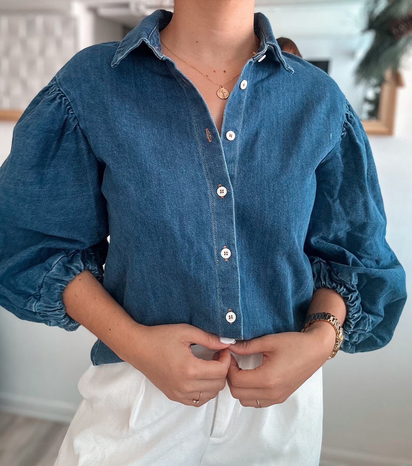 Denim Top